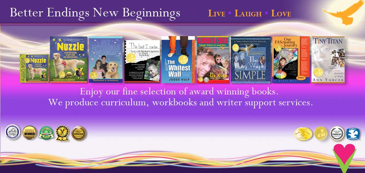 Better Endings New Beginnings helps in publishing books to build a voice for the voiceless